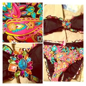 Victoria Secret bandeau bathing suit