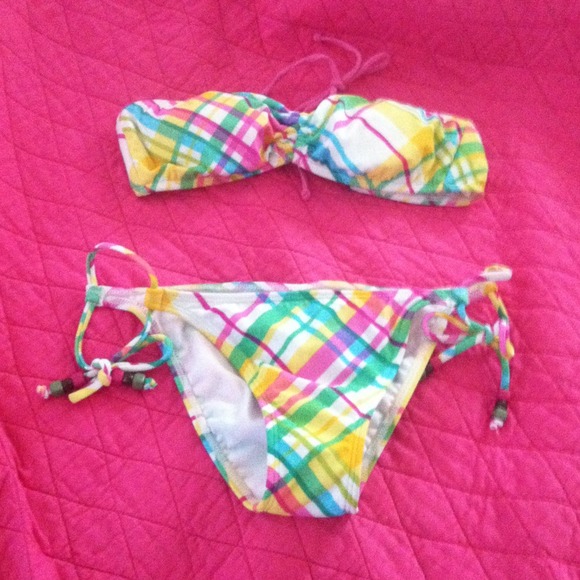 Roxy bandeau swim suit