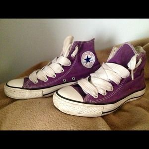 Purple converse