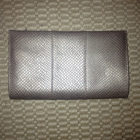 Calvin Klein snakeskin clutch!