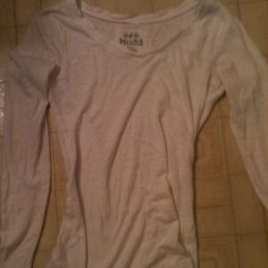 Small white longsleeve