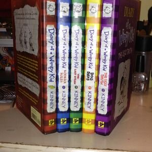 Complete set of Diary of a Wimpy Kid