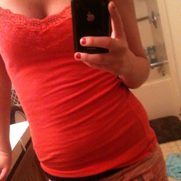 Orange tanktop