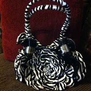 Zebra purse