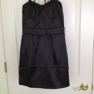 NWT black bustier dress