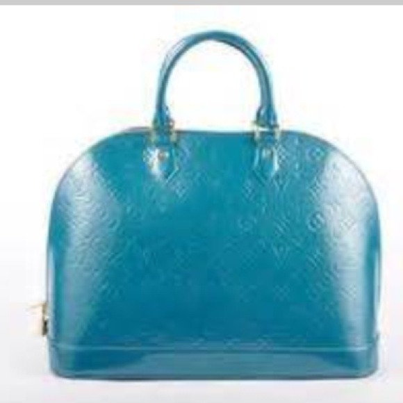 Teal Alma Lv Bag