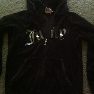 $25 Brown juicy couture zip up!