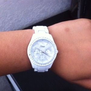 White metal watch. RESERVED XXXX
