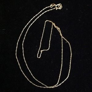 14k yellow gold chain