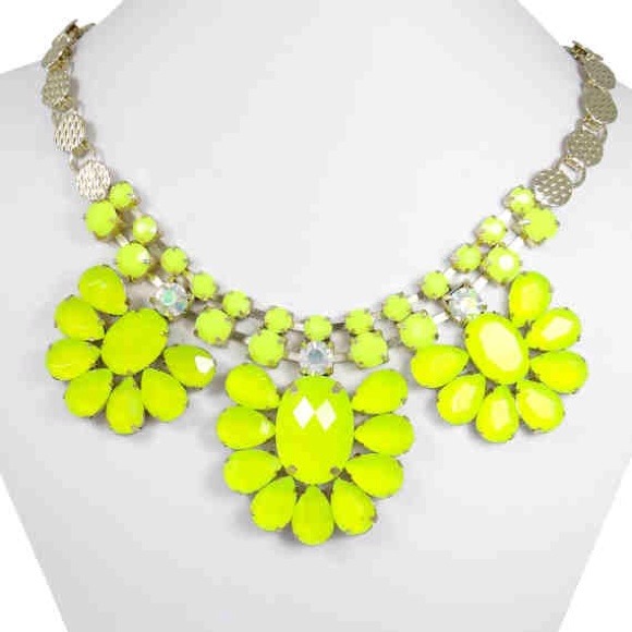 Necklace Yellow neon