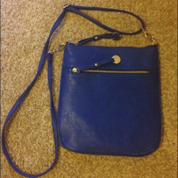 SOLD Blue cross body