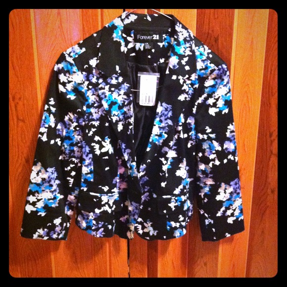 Floral Blazer