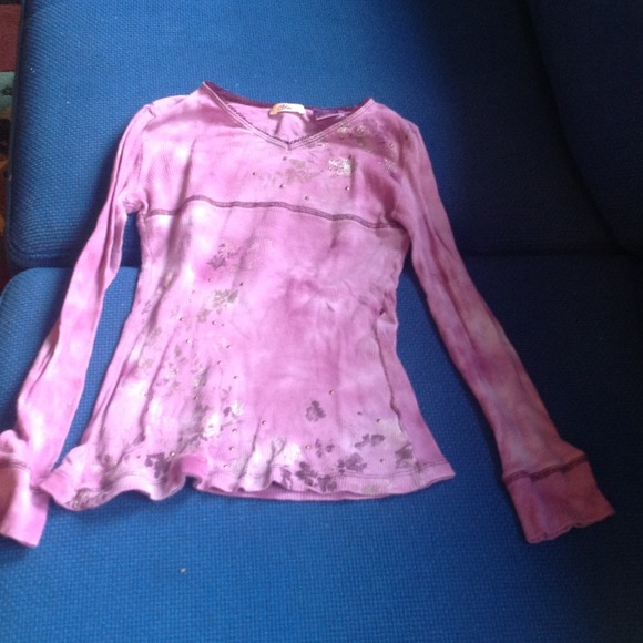 A beautiful purple 100% cotton shirt from yes - Picture 1 of 1