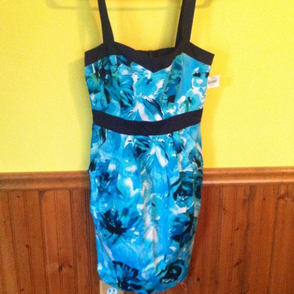 Blue summery tank dress NWT