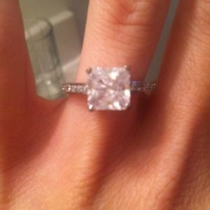 CZ ring- size 9