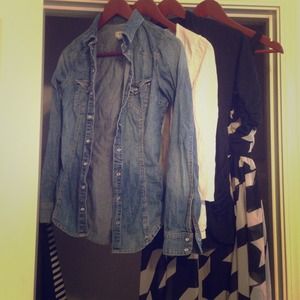 H&M denim jacket Sz 2