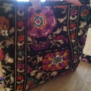 VERA BRADLEY suzani large cross body!!