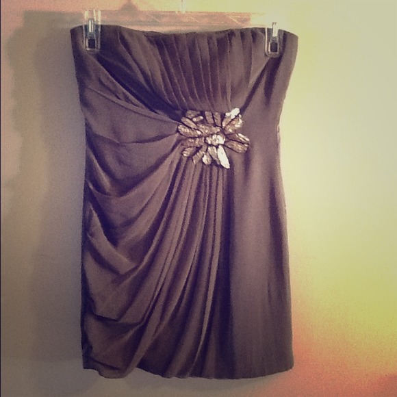 💥💢💫ONLY BEEN WORN 1 TIME! Brown Dress