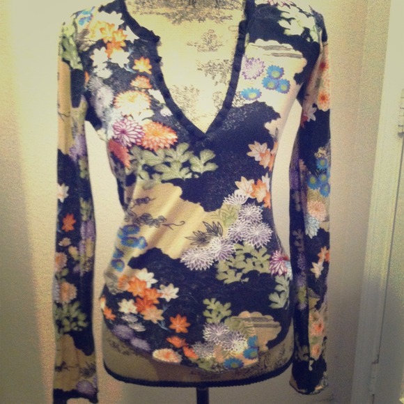 🍀LUCKY BRAND EMBROIDERED THERMAL🍀