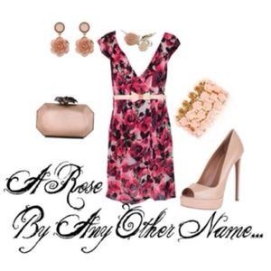 Sheer floral sexy dress! Spice up date night!