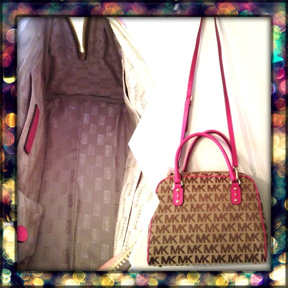 💕BNWT 💯% AUTHENTIC MK LRG SATCHEL💕 - Picture 4 of 4