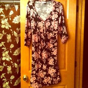 Floral Maternity Dress
