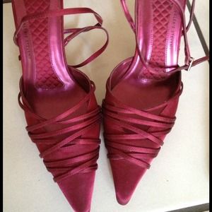 Valerie Stevens Pointy Toe Ankle Strap Sandals