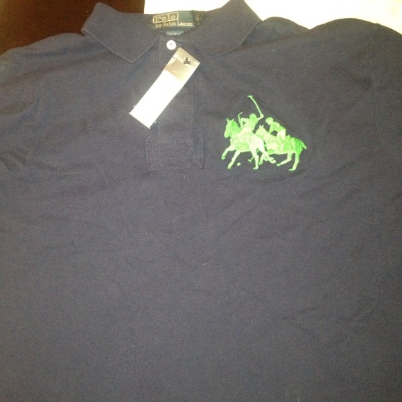 Men's Navy RL Polo