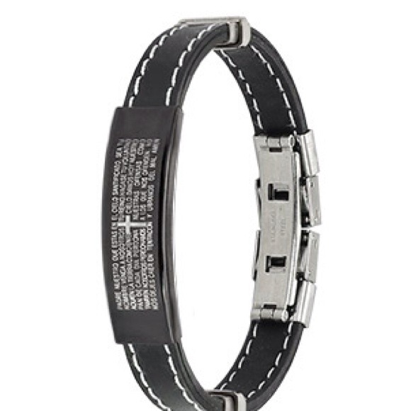 Be Seen Sales Jewelry - NEW**Spanish Lord's Prayer Bracelet