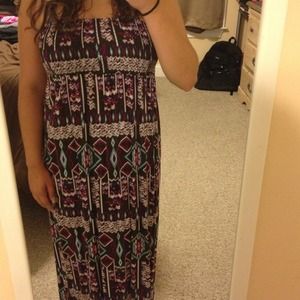 Strapless forever21 dress