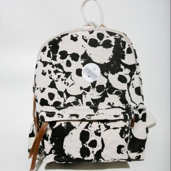 Brandy Melville Skull Backpack