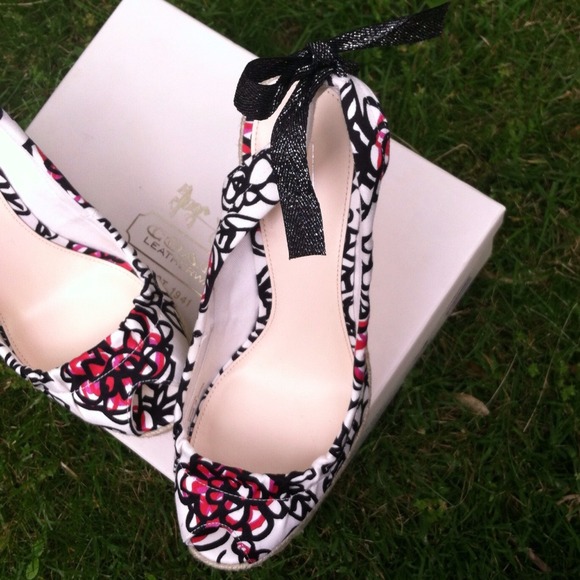 Coach Maritza Peep toe wedge - Picture 2 of 4