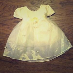 ❌BUNDLED❌12 mos yellow infant dress