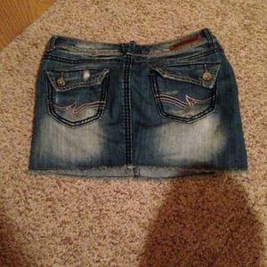 Jean skirt