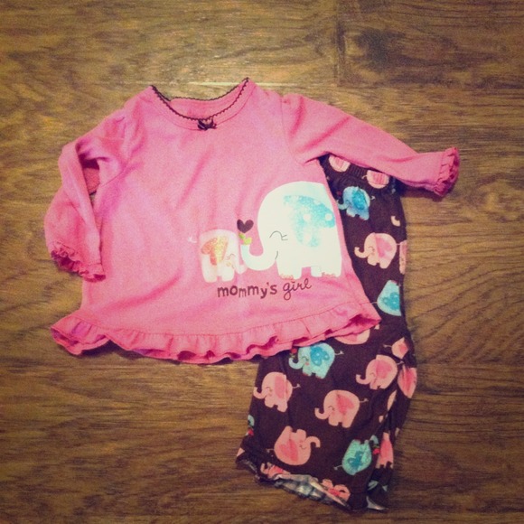 ❌SOLD❌12 mos Girls Pajamas