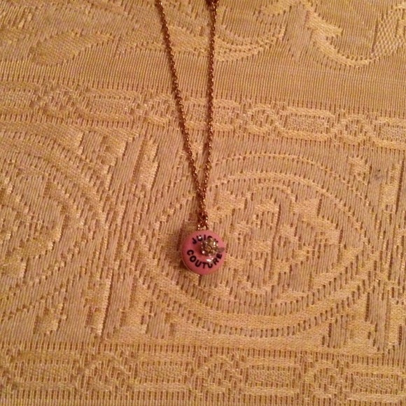 Juicy couture cupcake necklace