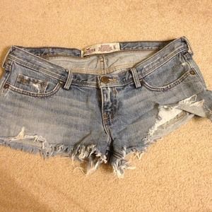 NWOT Hollister Cut Off Jean Shorts