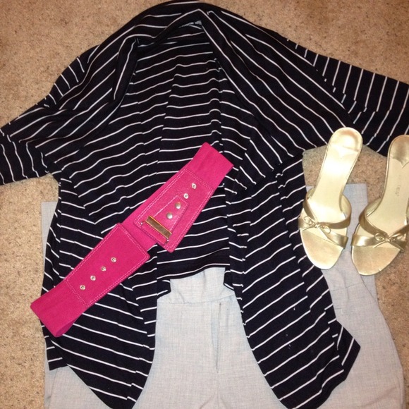 //RESERVE-KLUEHRMANN//NAVY AND WHITE STRIPED.