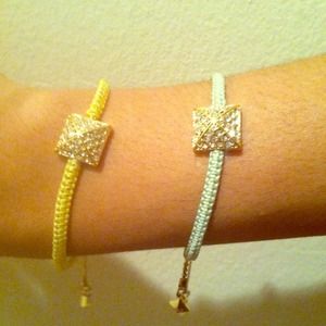 Mint Green braided bracelet