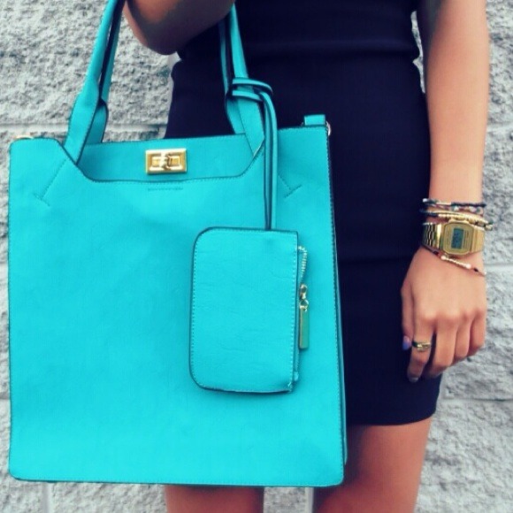 Aqua Bleu Fashion Bag