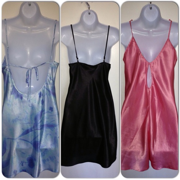 💃💃💃 SOLD 💃💃💃 Satin Night Dresses - Picture 2 of 3
