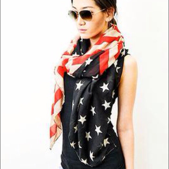 Flag Scarf / Wrap