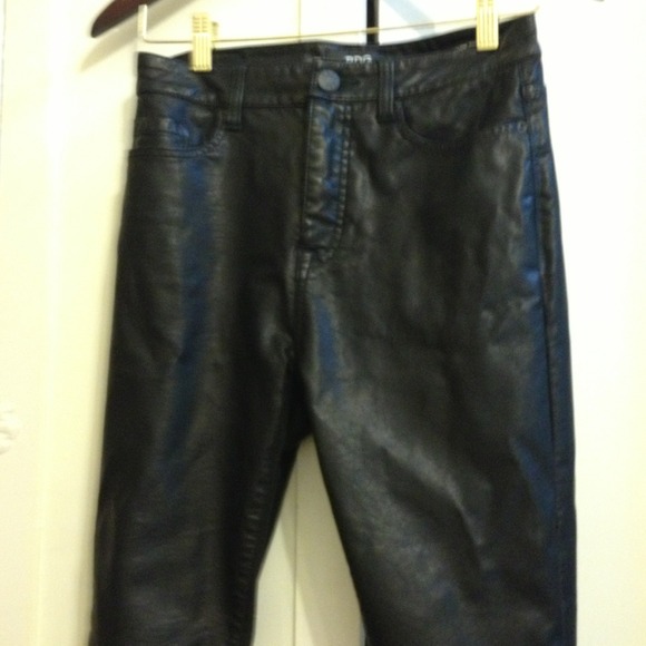 BDG faux leather pants size 27
