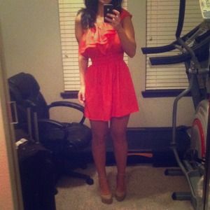 Very pretty coral dress