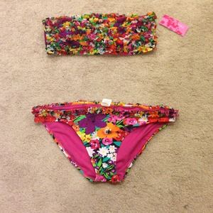 Bright floral Bikini