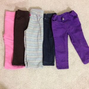 🚫Sold in a Bundle🚫💜5 Pants