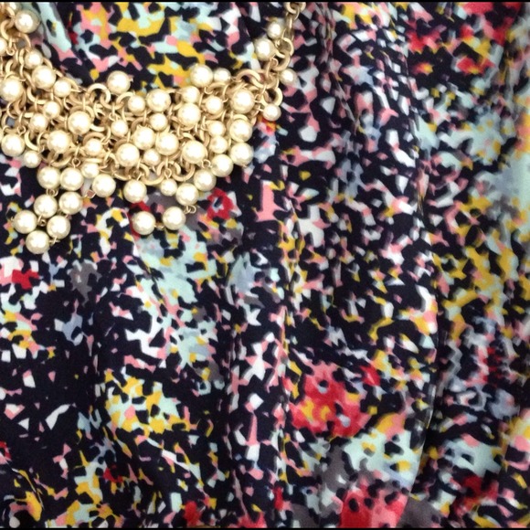 Colorful strapless top - Picture 2 of 2