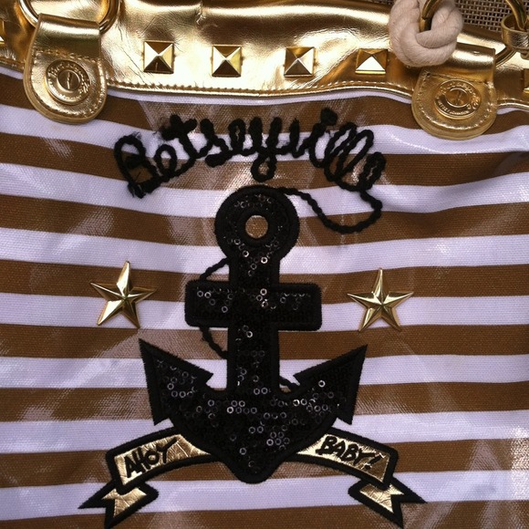 Nautical betsey Johnson purse - Picture 4 of 4