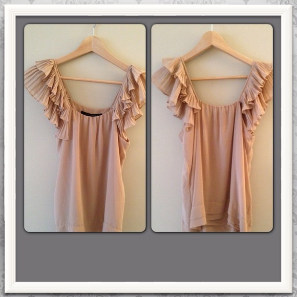 (Bundled)Zara Women Ruffle Blouse