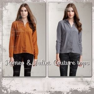 Bundle of Romeo &Juliet Couture tops